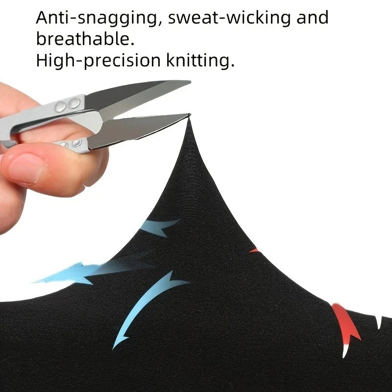 Manchons de protection solaire Ice Silk – Matériau en nylon, SPF 50+, haute respirabilité, blocage UV 99 %+ pour le cyclisme et le sport