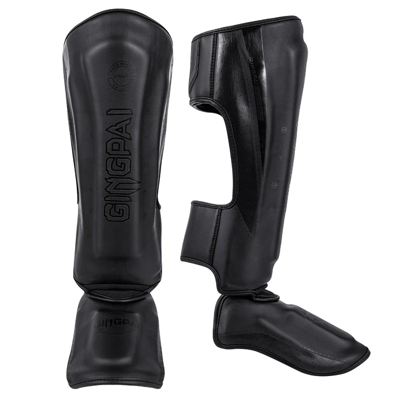 Protecteur de jambe de combat professionnel Sanda Entraînement de boxe adulte Protecteur de pied de tibia adulte Panneau arrière Muay Thai | Accessoires C
