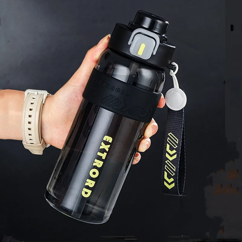 Bouteille Sport 800/1200 ml avec paille | Accessoires hydratation