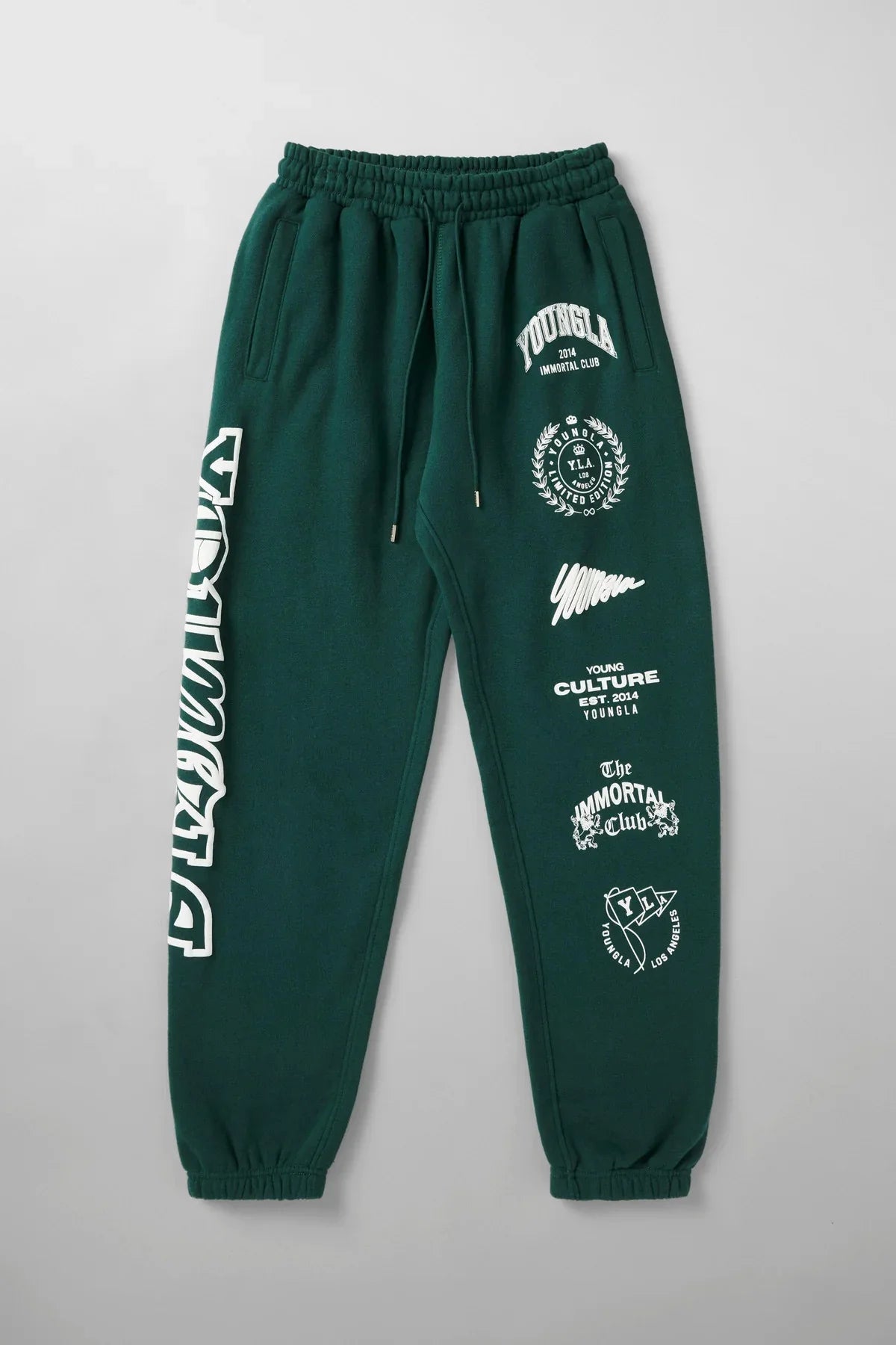 Pantalons de survêtement sport fitness pantalon décontracté coton imprimé stretch polyvalent