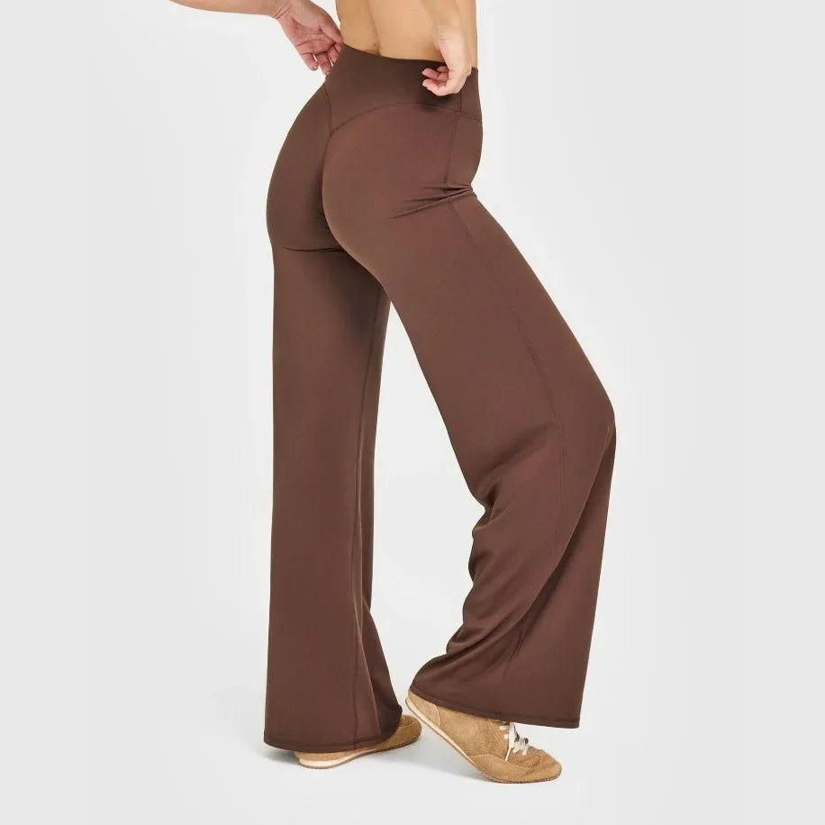 Pantalon de Fitness taille moyenne pour femme | Nude Sensation, Yoga Pilates