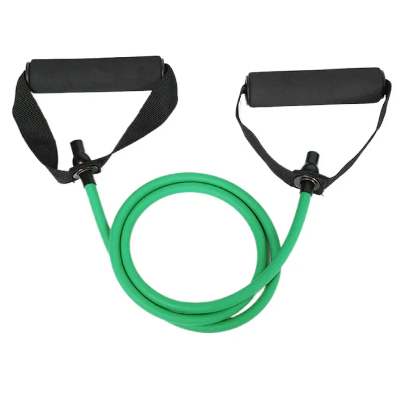 Bandes de résistance avec poignées, bandes d'exercice, bandes d'entraînement avec poignées pour hommes et femmes, équipement de musculation à la maison