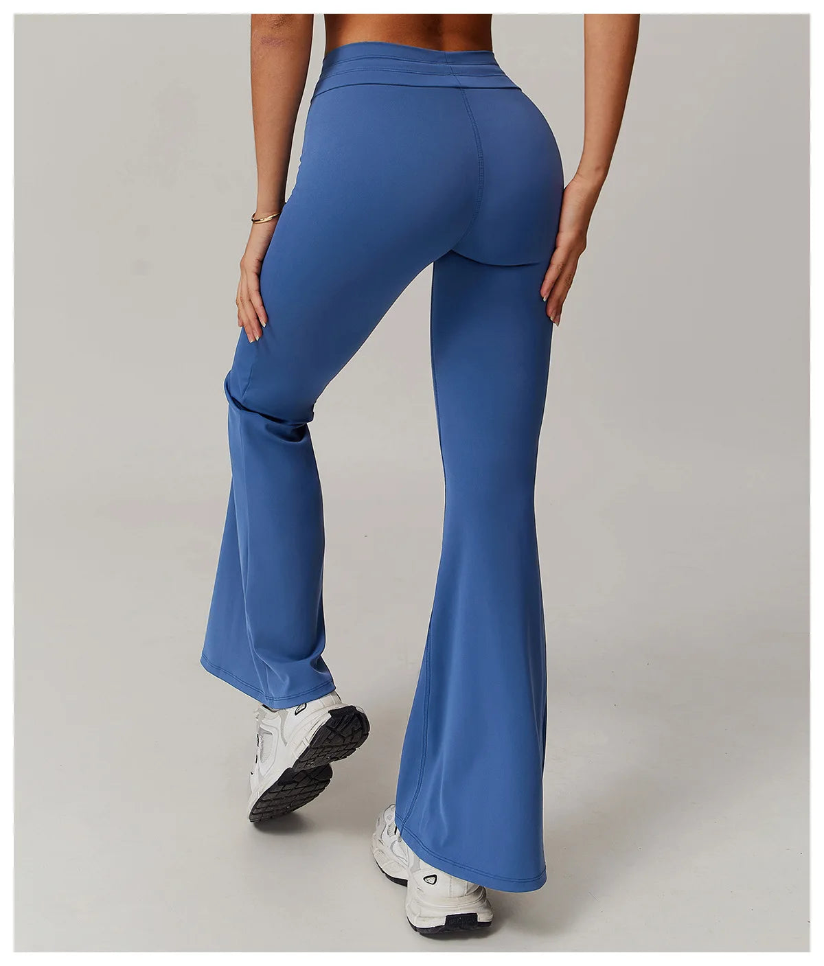 Leggings évasés de Yoga pour femmes, pantalons de Yoga taille haute, pour gymnastique, Fitness, course à pied, cyclisme, sport, pantalon évasé, danse latine