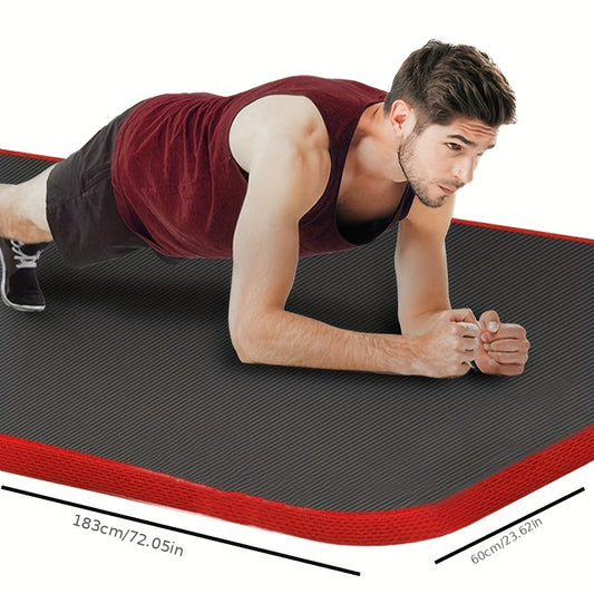 Tapis d'exercice confortable antidérapant, imperméable et résistant à la transpiration,