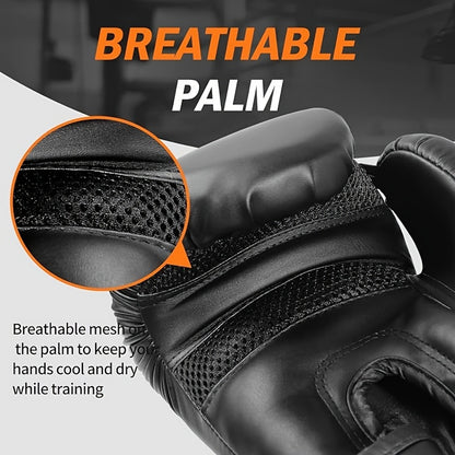 Gants de boxe professionnels - qualité supérieure |UNISEXE adultes | Accessoires C