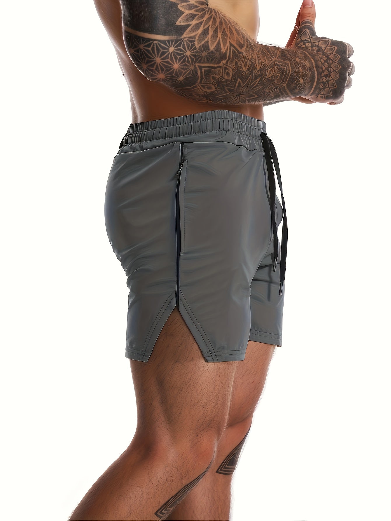 Short de sport léger à séchage rapide 2pcs | Fitness Hommes
