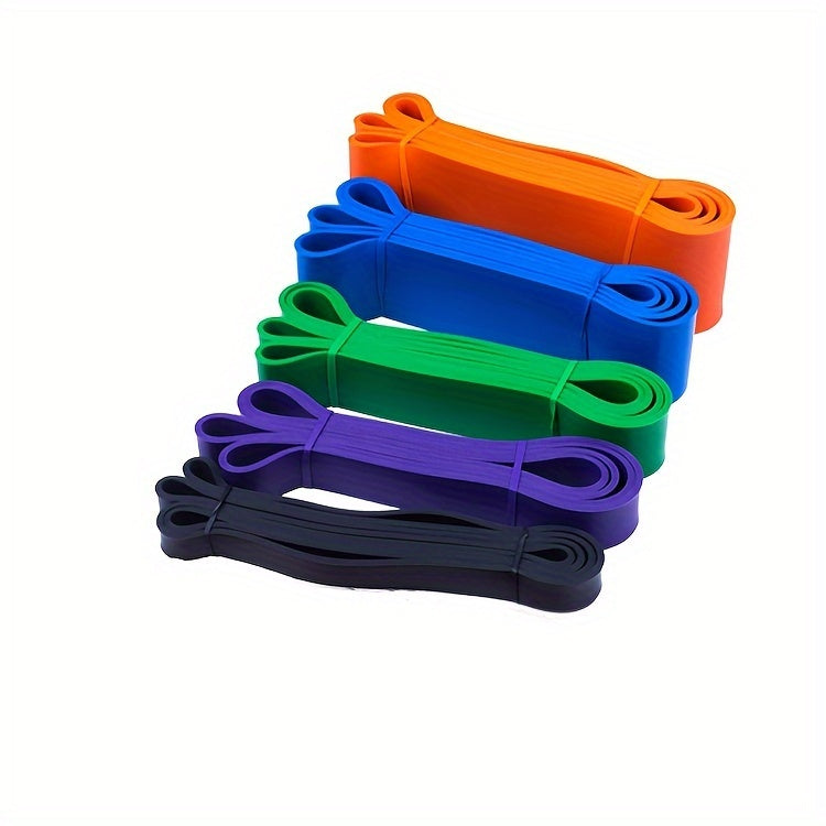Bande de résistance robuste|||||||||| de 5 à 230 lb d’une longueur de 82 pouces - 5 options de couleurs (vert, bleu, noir, rouge, doré) | 5-230 lb Niveaux de poids | Musculation et musculation pour hommes et femmes | Opération multicolore