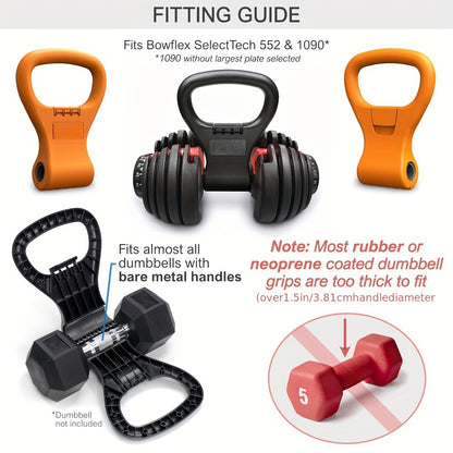 Poignée de kettlebell réglable Idéal pour musculation