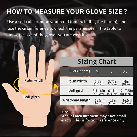 Poignée antidérapante pour la musculation, la dynamophilie, la musculation - Gants d’entraînement durables pour hommes | Accessoires Fitness