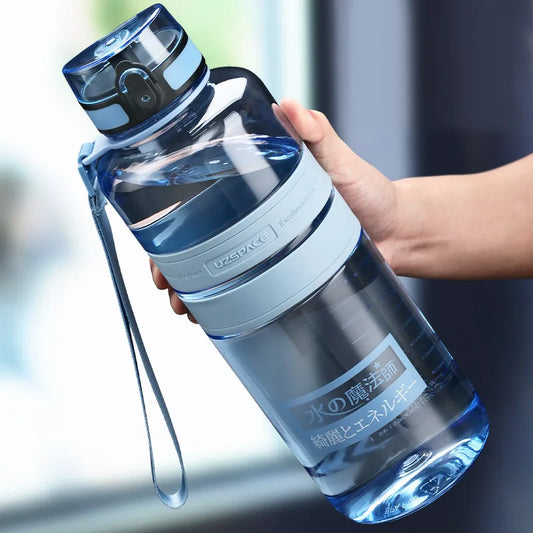 Bouteille d’eau de sport 1,5 / 2 L | Shaker Bouteille de fitness | Accessoire hydratation