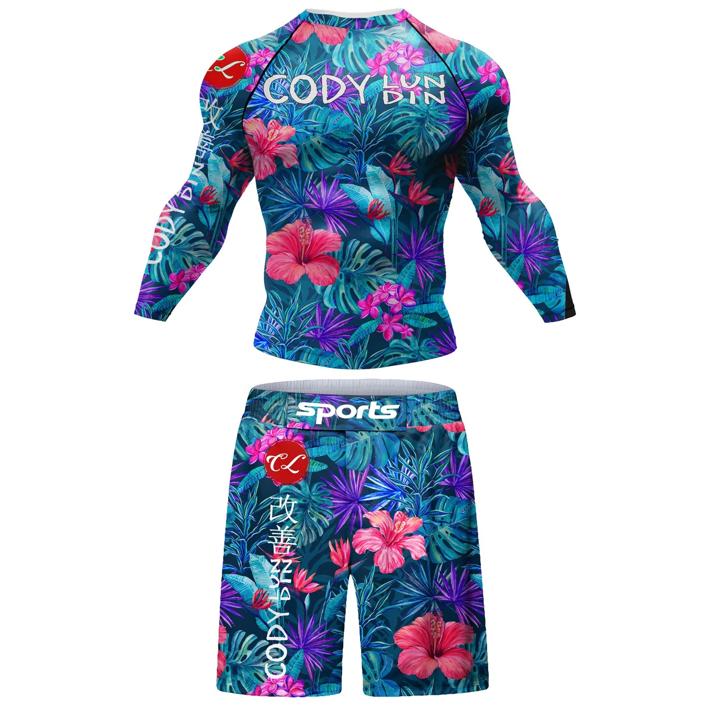 Ensemble de sport combat