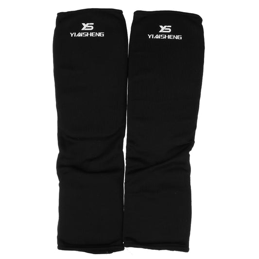 Protège-tibia pour Karaté / Sanda / Taekwondo / Muay Thai / Boxe |  Protection Équipement d’attelle de pied | Accessoires C