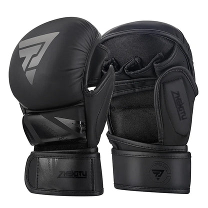 Gants d'entrainement de combat Pur Cuir | MMA - Grappling | Accessoires C