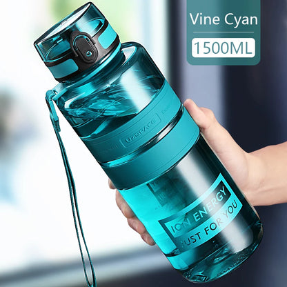 Bouteille d’eau de sport 1,5 / 2 L | Shaker Bouteille de fitness | Accessoire hydratation