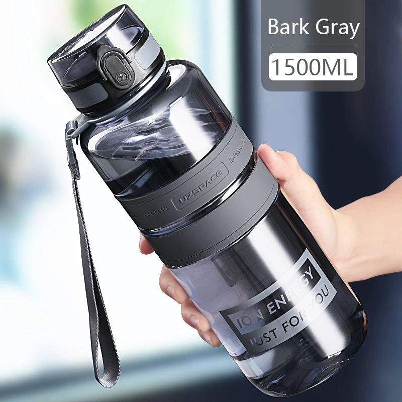 Bouteille d’eau de sport 1,5 / 2 L | Shaker Bouteille de fitness | Accessoire hydratation