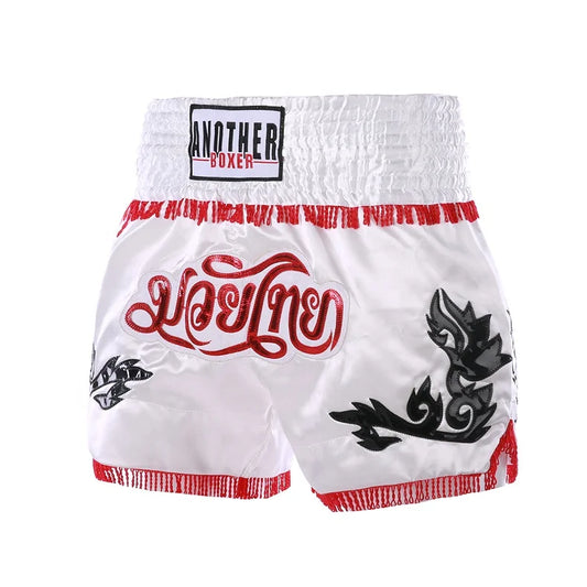 Shorts Custom Retro Plain Stretchy Fight Mma Kick Human Muay Thai Shorts