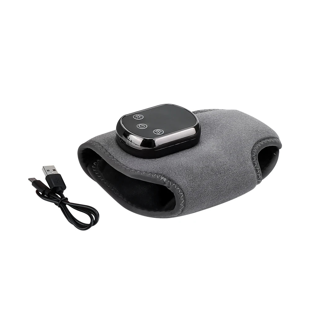 Coussin chauffant sans fil pour cheville, Massage par Vibration électrique, enveloppe chauffante pour les mains, pour poignet et cheville, attelle chauffante Rechargeable