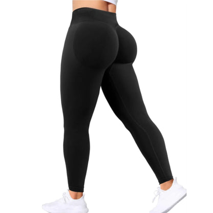 Leggins Femme Sans Couture Taille Haute en trois sections