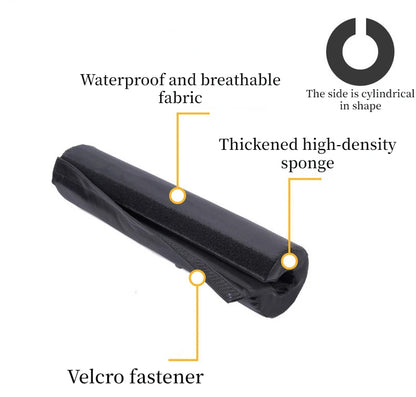 Coussinets d'haltères de levage de poids pour le sport, support de barre de squat, couverture de pince de sport côtelée, protection solide, fournitures de coussinets initiés