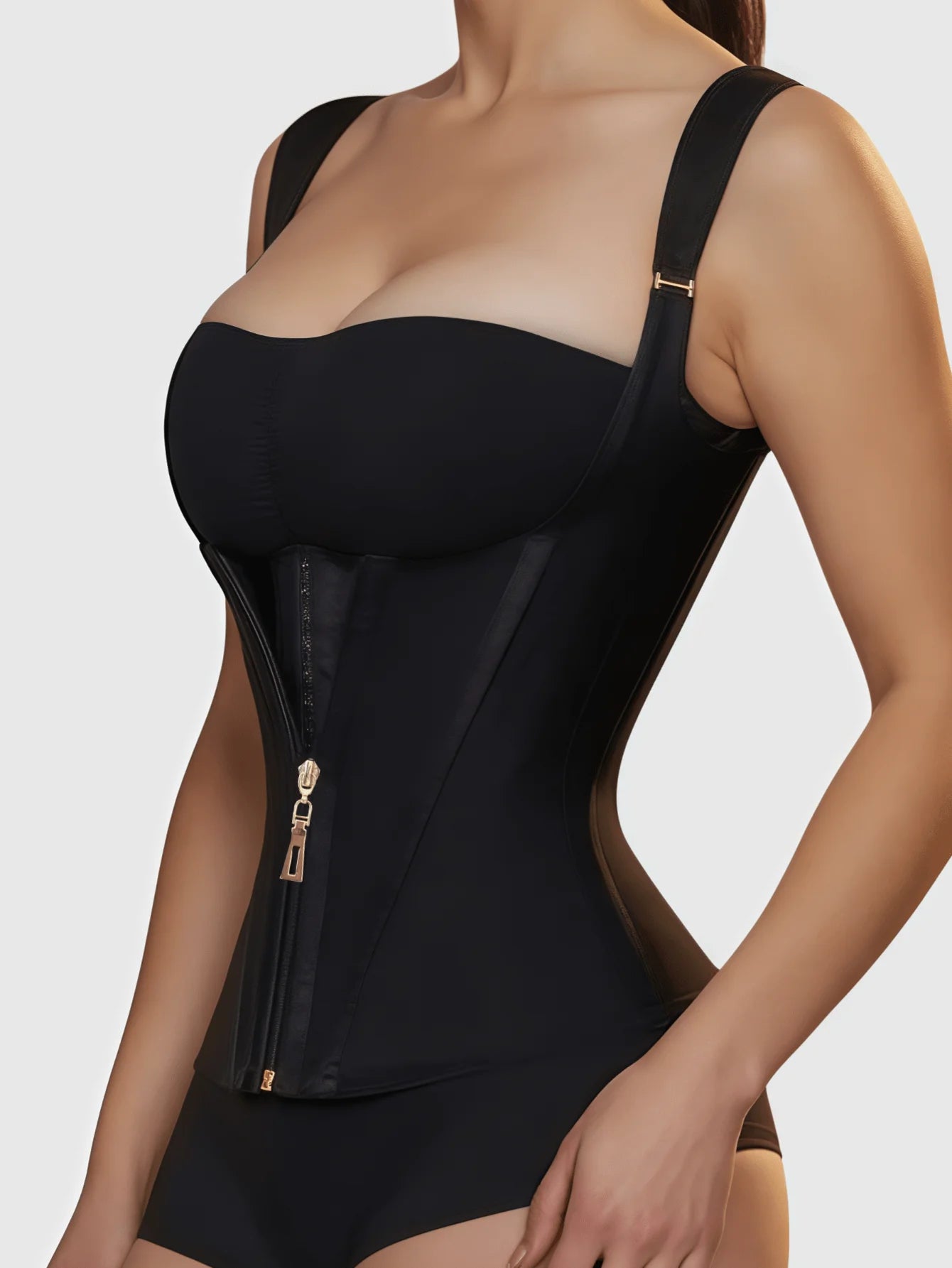 Gaine Corset Ventre Colombianas fajas minceur avec fermeture éclair pour ventre plat