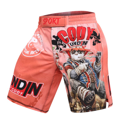 Short Entraînement Boxe | Sublimation imprimée Homme MMA Combat BJJ Grappling Muay Thai Kickboxing | Accessoires C