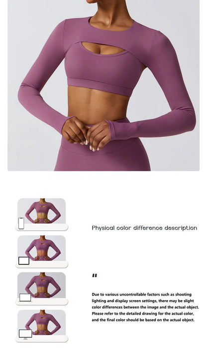 Ensemble 3Pcs Crop Tops Ideal pour Yoga