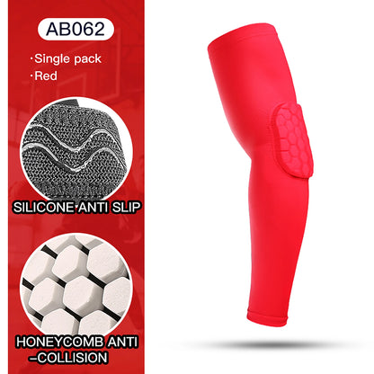Protection du coude de sport en nid d'abeille, 2 pièces, Anti-collision, Protection de la pression, manchon du bras, basket-ball, cyclisme, équipement de Protection pour le Fitness