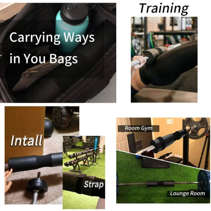 Épaulettes d'haltères épaisses et antidérapantes, équipement de Fitness, haltérophilie, Squat, haltère, coussin de soutien du cou pour l'entraînement des hanches