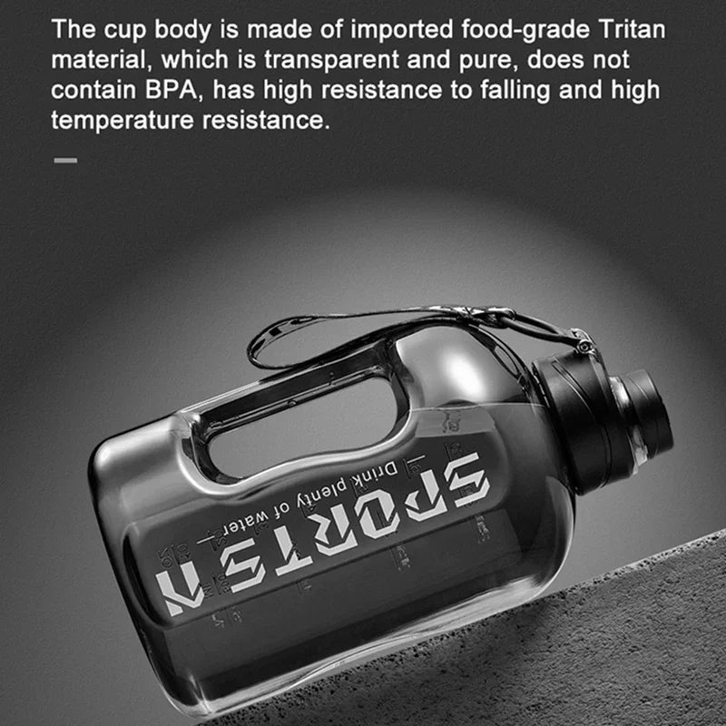 Gourde de Sport Grande Capacités 1,7 l/2,7 l.