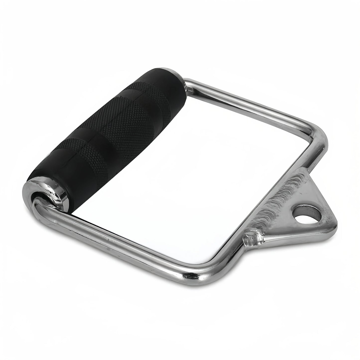 Poignée en acier pour machine à trefiler, machine à trefiler robuste avec poignée accessoire en caoutchouc, accessoires d'équipement de fitness