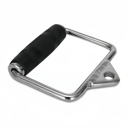 Poignée en acier pour machine à trefiler, machine à trefiler robuste avec poignée accessoire en caoutchouc, accessoires d'équipement de fitness
