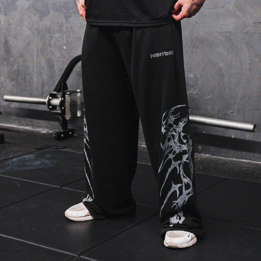 Pantalon de sport unisexe pour hommes et femmes, Streetwear, décontracté, avec cordon de serrage, coupe ample, jambes larges, survêtement, Fitness alternatif, mode