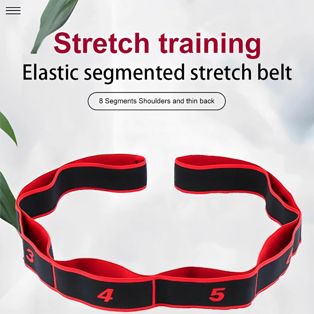 Bande De Résistance | Yoga Étirement Pilates Fitness | 8 Section | Accessoires