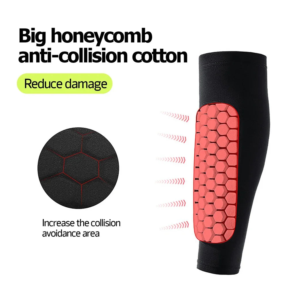 Protège-tibias Football Nid d'abeille | Accessoires SE