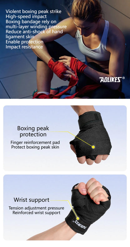 Bandage Boxing for  Combat Protect  1.5M 3M 5M | Muay Thai - Wrist Wraps - Boxing - Kickboxing - Hand Wrap | Accessoires C