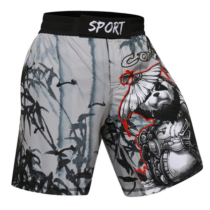 Short Entraînement Boxe | Sublimation imprimée Homme MMA Combat BJJ Grappling Muay Thai Kickboxing | Accessoires C
