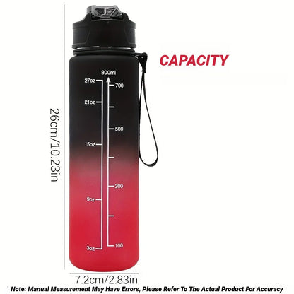 Bouteille d'eau de sport de grande capacité de 800ML.