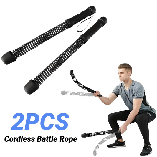 Barre d'entraînement de force ergonomique, poignée de Fitness, renforcement des triceps, extenseur de bras à ressort, entraîneur musculaire en acier inoxydable
