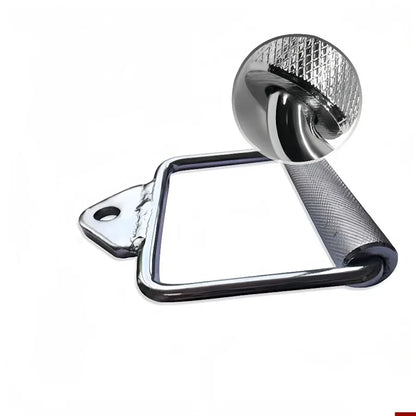 Poignée en acier pour machine à trefiler, machine à trefiler robuste avec poignée accessoire en caoutchouc, accessoires d'équipement de fitness