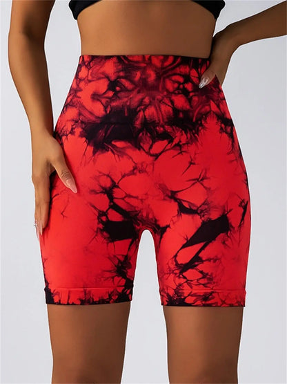 Short Fitness sans couture pour femmes, taille haute et levage des hanches, course à pied, Sexy, Fitness, Yoga