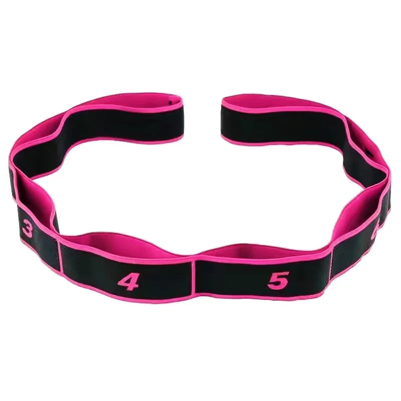 Bande De Résistance | Yoga Étirement Pilates Fitness | 8 Section | Accessoires