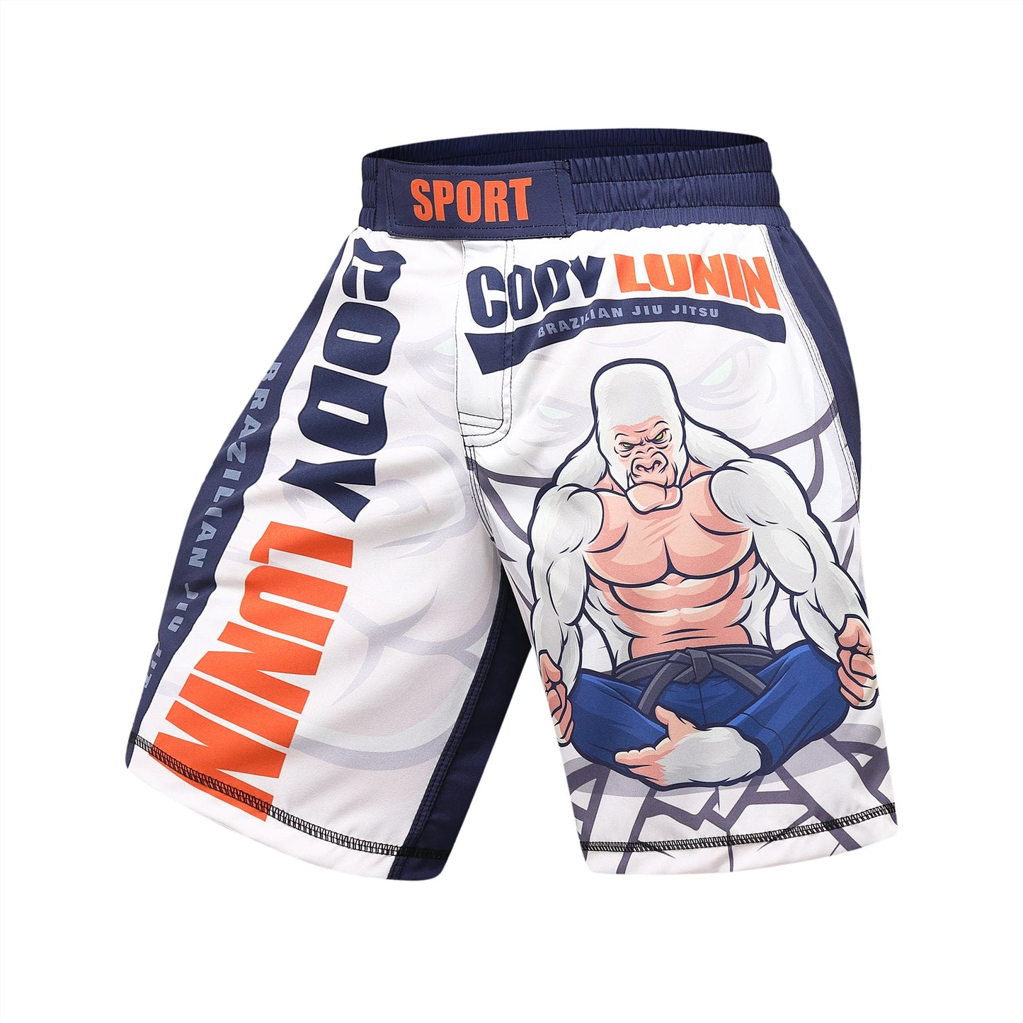 Short Entraînement Boxe | Sublimation imprimée Homme MMA Combat BJJ Grappling Muay Thai Kickboxing | Accessoires C