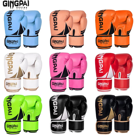Gants de boxe professionnels pour adultes 6/8/10/12 | UNISEXE