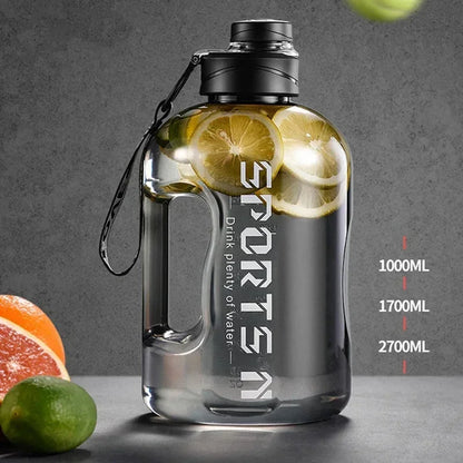 Gourde de Sport Grande Capacités 1,7 l/2,7 l.