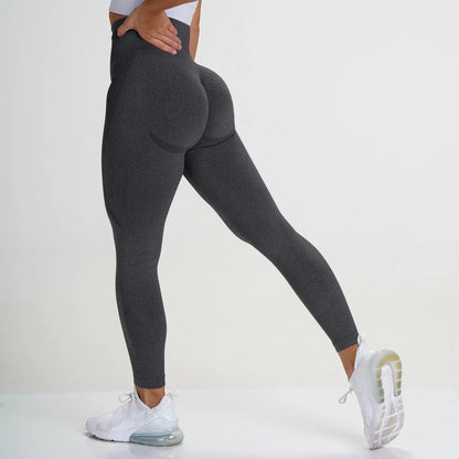 Leggings Femmes sans couture Sport Slim Tights Fitness taille haute | Idéal pour sport Entraînement  | Fitness Femme