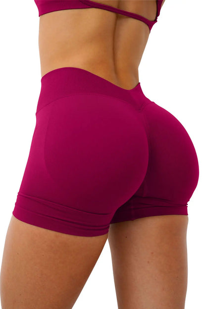 Short Gym Femme Taille V Taille haute Fitness  | Fitness Femme