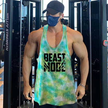 T-Shirt Débardeur Hommes Séchage rapide style Gym Camo | Vêtements Musculation Sans Manches Fitness Entraînement Tank  | Homme Fitness