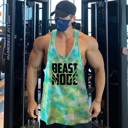 T-Shirt Débardeur Hommes Séchage rapide style Gym Camo | Vêtements Musculation Sans Manches Fitness Entraînement Tank  | Homme Fitness