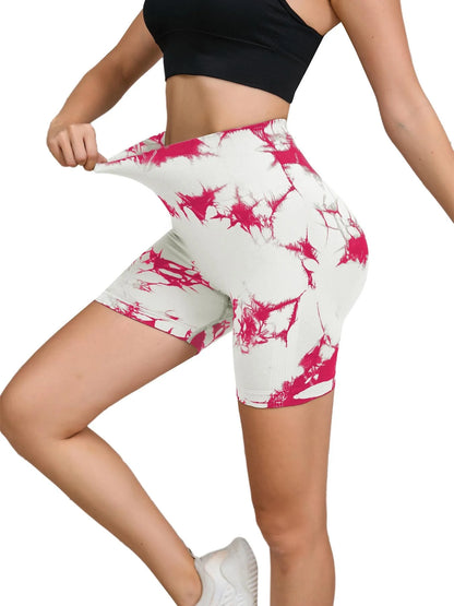 Short Fitness sans couture pour femmes, taille haute et levage des hanches, course à pied, Sexy, Fitness, Yoga