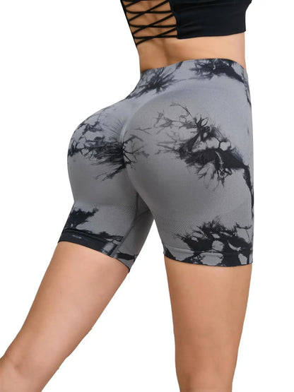 Short Fitness sans couture pour femmes, taille haute et levage des hanches, course à pied, Sexy, Fitness, Yoga
